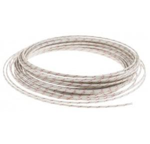RS PRO Thermocouple Wire Screened KX Series Type K 1m Fiberglass Insulation