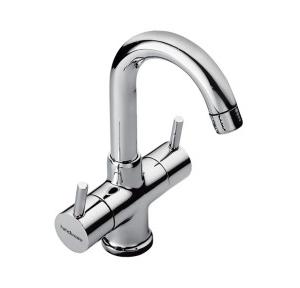 Hindware Table Mounted Regular Basin Mixer F280009 Flora Chrome