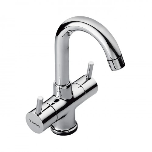 Hindware Table Mounted Regular Basin Mixer F280009 Flora Chrome