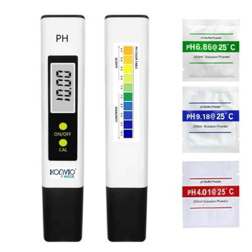 Konvio Neer PH Test Meter Digital ± 0.1pH High Accuracy With 0.00-14.00ph Measure Range