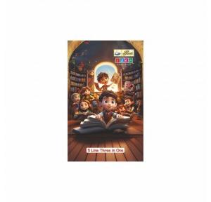 Hans Idea Notebook (3 in 1 Notebook) 5-Line B5 56 GSM 220 Pages