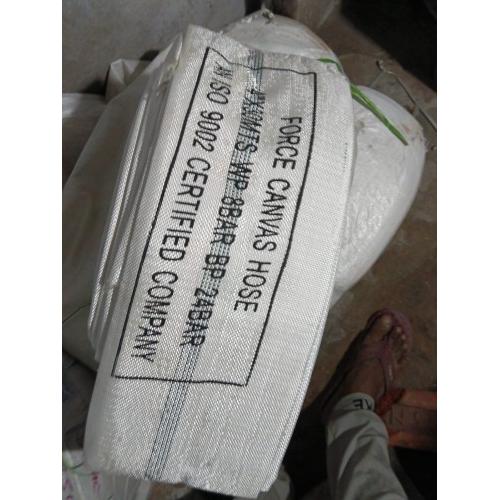Force Canvas Hose Pipe 4 Inch WP 8BAR BP 24BAR AN ISO 9002 Certified 1 mtr
