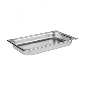 Anupam Gastronorm Pan Heavy Duty SS304 1/1 With Lid Size 20.8 X 12.8 X 6 inch Capacity 20 ltr