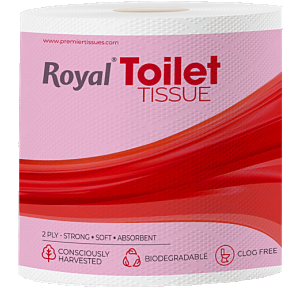 Royal Tissue Rolls 2Ply Pack of 50