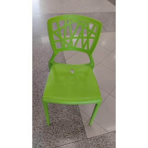 Cafeteria Stackable Chair Polypropylene Green