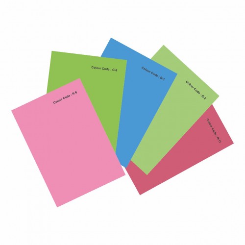 Lotus Colour Paper A3 (29.7 x 42 cm), 140 GSM Pack of 20