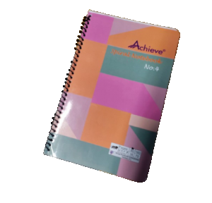 Spiral Notebook No 4 A5 80 Pages