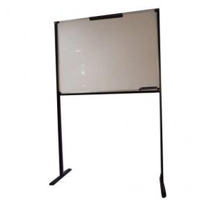 White Board 4x3ft With 5ft Metal Black Stand