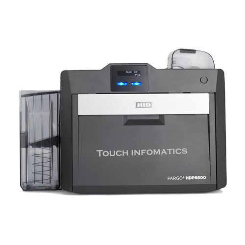 HID Fargo ID Card Printer HDP6600 Dual Sided 600 DPI