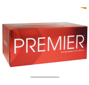 Premier Face Tissue Paper Pack of 200