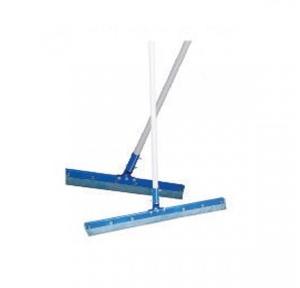 Floor Squeegee Big Powder Coated Handle And Rubber Blade