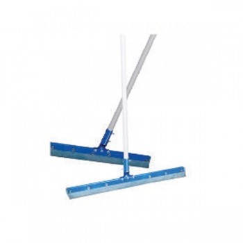 Floor Squeegee Big Powder Coated Handle And Rubber Blade