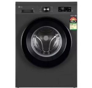 LG Washing Machine FHB1207Z2M  Fully Automatic Front Load 5 Star DD Technology Steam Wash 6 Motion 7kg Touch Panel Middle Black