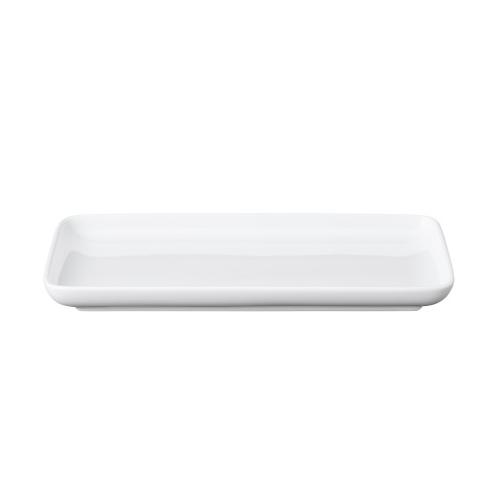 Panorama Plate  Rectangle Porcelain 33.5X16.5 CM White