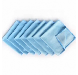 Glass Cleaning Cloth Cotton 46x46 cm 48 GSM Maroon