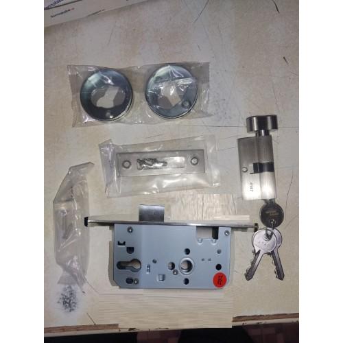 Dormakaba Dead Lock Backset 278a 55mm 20mm Square Forend Strike plate SS 304 finish: SSS