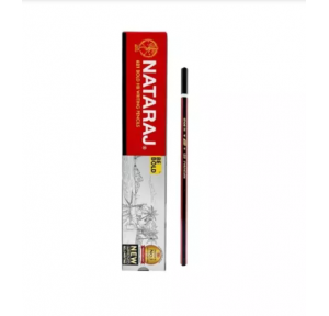 Nataraj HB Pencil Red Pack of 10