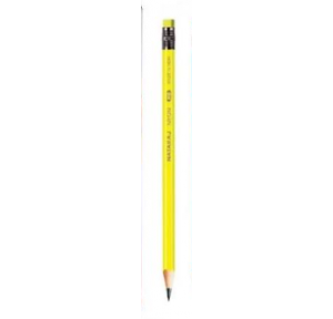 Nataraj Pencil With Eraser Yellow