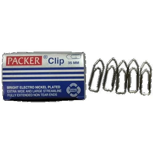 Packer Gem Clips 35mm Pack of 80