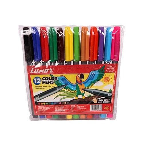 Luxor Sketch Pen All Colour Pack of 12