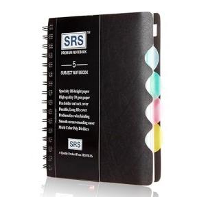 SRS Spiral Notebook 5 Subject B5 70 GSM 300 Pages