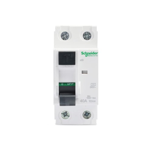 Schneider RCCB A9N16205 Acti 9 xID AC Type 40A 2P 100mA