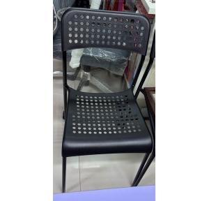 Chair Plastic Black 77x42x45x37 cm