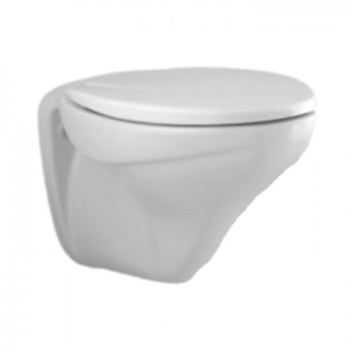 Parryware Wall Hung WC Casa With C840 Seat Cover With C8015WC Inlet Outlet Washer With Hanging Fastener