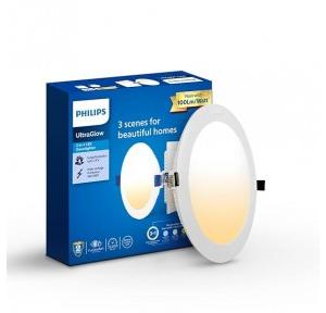 Phillips Round LED Downlight DN17215S Ultra Glow Polycarbonate 15W Tunable White 140mm