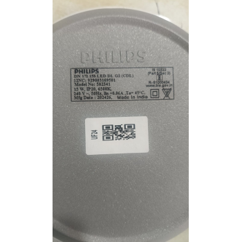 Phillips Round LED Downlight DN17215S Ultra Glow Polycarbonate 15W Tunable White 140mm