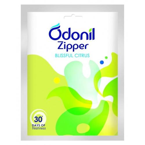 Odonil Bathroom Air Freshener Aer Pocket Zipper Blissful Citrus