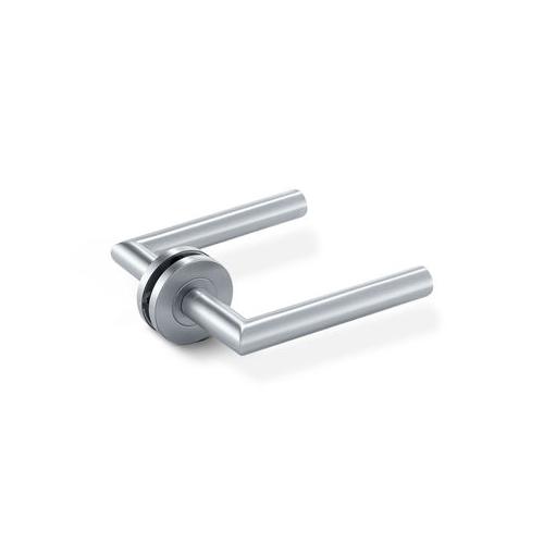 GEZE Tubular Lever Handle LH 101 Round SS304 Spring Loaded 9168506