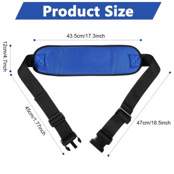 Hannea Wheelchair Seat Belt Safety Belt Adjustable Harness Strap With Quick Release Buckle And Padded Design For Elderly Safety
