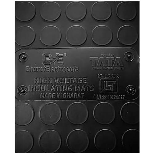 Bharat Electrosafe Electrical Insulating Mat Width 1mtr Cat-III 3300V 2mm Black