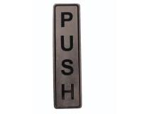 Push Plate Stainless Steel 304 6 X 2 Inch Thickness 0.8 MM