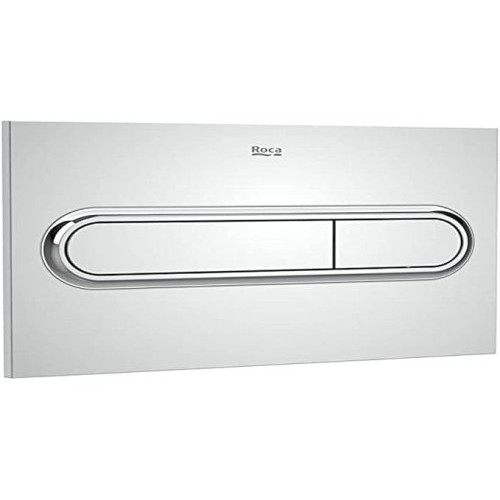 Roca Flush Plate RE890195001 Chrome Concealed Cistern ABS 18x25x2.5cm 300g