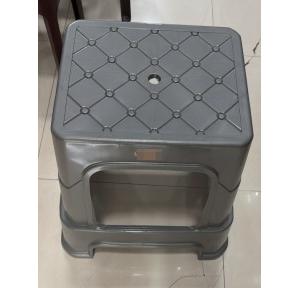 Stool Grey Plastic 1.6x1.5x1.2ft