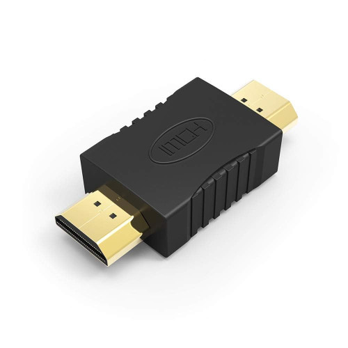 HDMI Male to Male Adapter Connector Plug  4K Ultra HD Compatible for TV HDTV Laptop PC Computer Monitor Projector Gaming Console Black