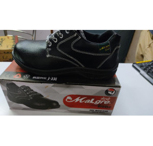 Malgre Safety Shoes PVC Moulded Black No.9