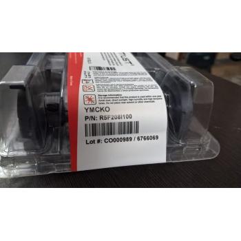 Evolis Prints Ribbon 300 YMCKO For Primacy 2 ID Card Printer Part Number R5F208I110