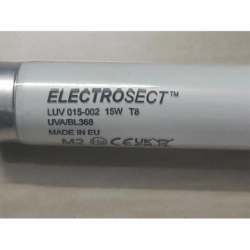 Electrosect Tube Light LUV 015-002 BL368 T8 Fly Catcher Quartz Glass 15W 18 inch
