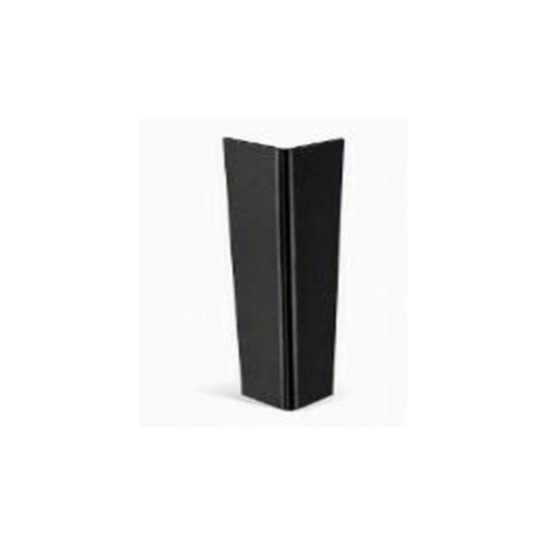 Corner Guard Aluminium Alloy Black Side Edge Taper Size 50x50mm Thickness 2mm Height 8Ft