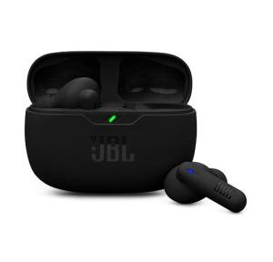 JBL TWS EarBuds Wave Beam 2 Wireless BluetoothV5.3 ANC Mode Multi Connect App for Customized Extra Bass Eq Relax Mode Speed 4 Mic Technology 100 dB USB Type C 40 Hours Total Playback IP54 Black