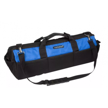 Taparia Tool Bag TB 26 Water Resistant Heavy Duty Polyester 26 Inch With Combination of Tools Screw Drivers Slotted (Small, Medium, Large), Philips Type (Small, Medium, Large), Hammer, Screwdriver Set Taparia 840, Hexa (Small And Large) Spanner Set-Metric