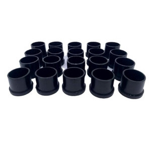 Leg end Cap  Big Commerce Round Rubber Black Furniture Bush Plastic 25mm