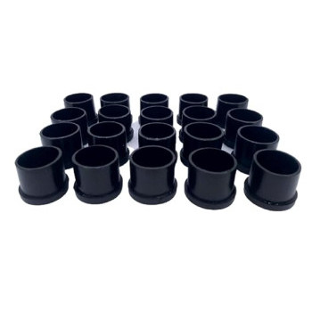 Leg end Cap  Big Commerce Round Rubber Black Furniture Bush Plastic 25mm