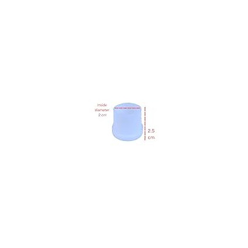 End Cap Round White Ideal For Furniture Base Protection And Anti-Scratch Support Plastic 2cm