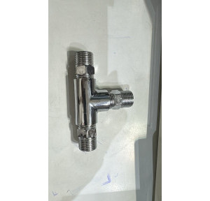Equal Tee Connector Male SS 304 1/2 Inch