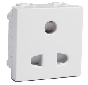 Havells Coral 6A 3 Pin Shuttered Socket