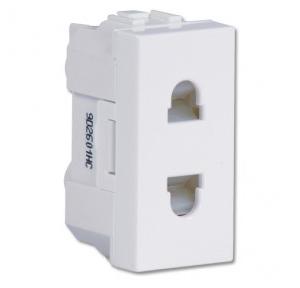 Havells Coral 6A 2 Pin Shuttered Socket